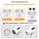 thumbnail image 2 of Puntas De Repuesto De Espuma Viscoelástica Para Airpods Pro 1 Y 2, 2 of 8