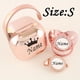 thumbnail image 1 of Baby Personalized Pacifier With Name, Pacifier Box Set, Customized Pacifier +Pacifier Clip+ Storage Box For 0-18 Months, 1 of 5