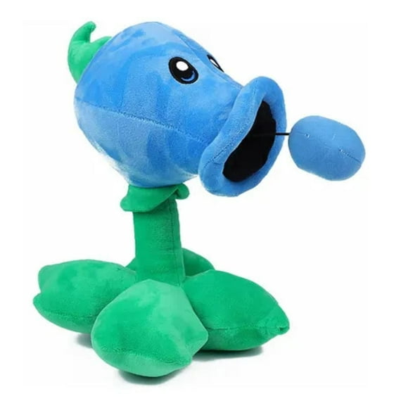 Juguete Peluche Planta Azul 25cm Plantas Vs Zombies Infantil