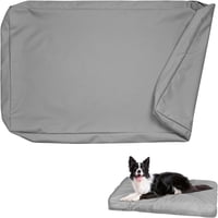 Xusx111 - Cubierta De Repuesto De La Almohadilla De La Caja De Perro Lavable Para La Caja De 38 Pulgadas, 36Lx23Wx3.5H Pulgadas, Gris (Cubierta De Cebolla)