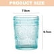 thumbnail image 2 of Vasos de agua vintage de 300 ml, vasos románticos para beber, juego de cristalería para zumos, bebidas, cerveza y cócteles., 2 of 6