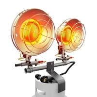 Calentador De Propano Qiomala De 30000 Btu Con Doble Camiseta Sin Mangas Para Exteriores