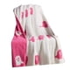 thumbnail image 1 of Manta de Felpa de Halloween, Ligera, Manta de Aire Acondicionado, Tamaño Grande, Rosa, 1 of 3