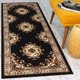 thumbnail image 2 of Alfombra Pasillo Kashan Negra 61x 213, 2 of 5