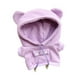 thumbnail image 2 of Ropa Para Muñecas De Peluche Sudadera Para Muñecas Disfraces Disfraz Para Muñecas Con Capucha Conjunto Morado, 2 of 3