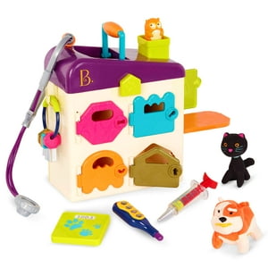 Juguete De Simulación Doctor Kit B. Toys Para Mascotas Y Veterinario Para Niños Mayores De 2 Años