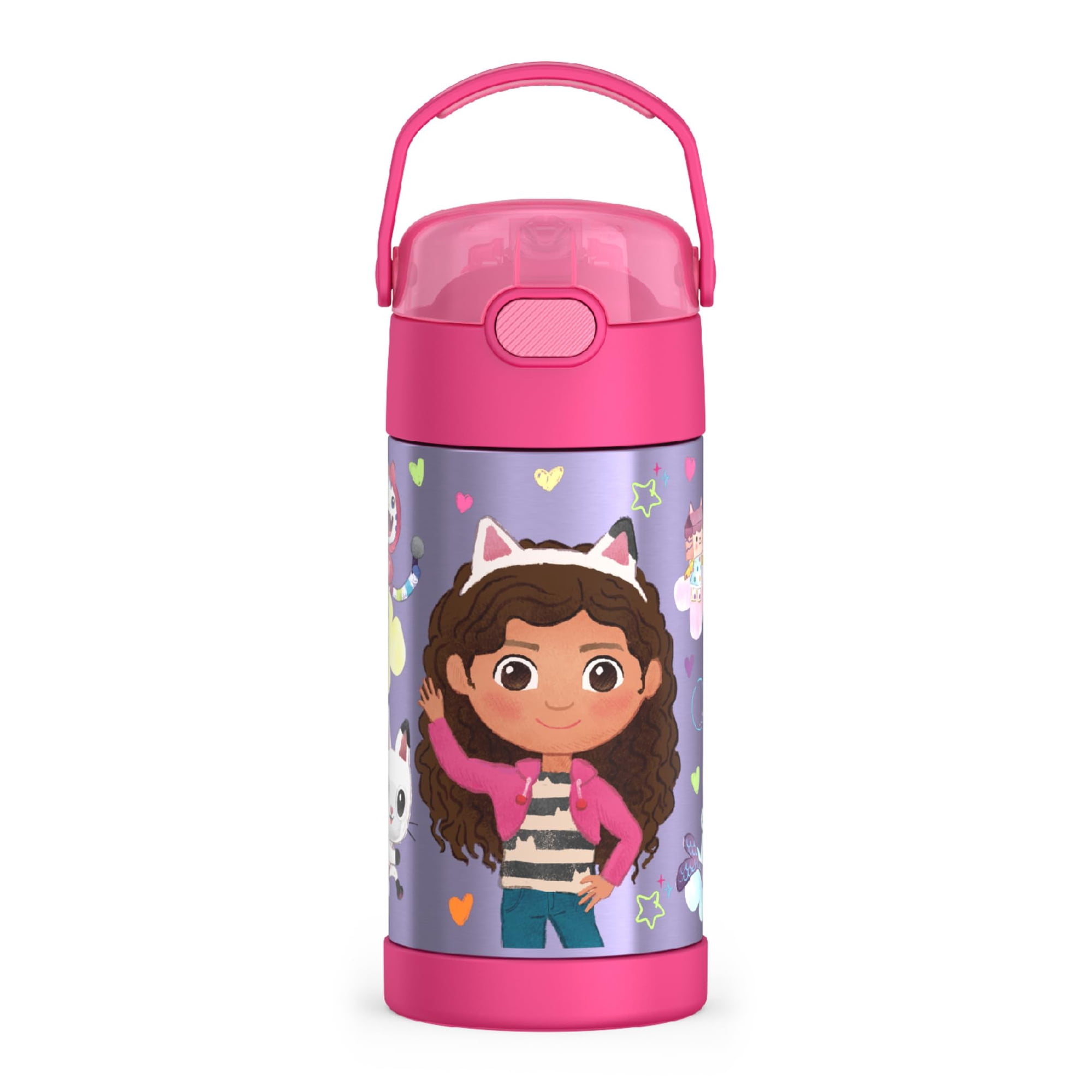 Botella De Agua Thermos Funtainer Gabby's Dollhouse 350 Ml Kids