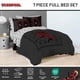 thumbnail image 4 of Set de edredón Jay Franco Marvel Deadpool, tamaño completo, 7 piezas, 4 of 8