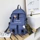 thumbnail image 1 of NEW School Bags Multifunction Women Backpack Teenager Girls Laptop Backpack Student Shoulder Bag Korean Style Schoolbag, 1 of 3