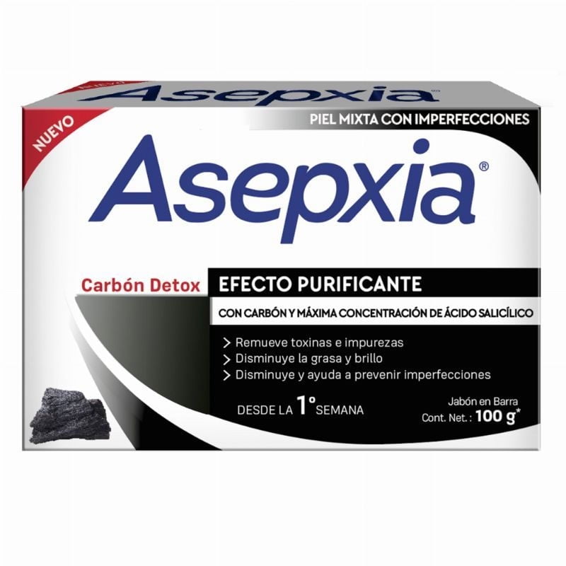 Asepxia - Jabón De Carbón