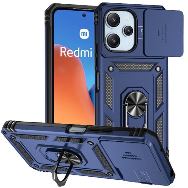 Estuche GANGXUN para Xiaomi Redmi 12, soporte giratorio 360°, estilo mecánico y magnético