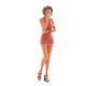 thumbnail image 4 of 1/64 Miniatura Escena De La Calle Personaje Figura Modelo Escena Decoración Rosa, 4 of 5