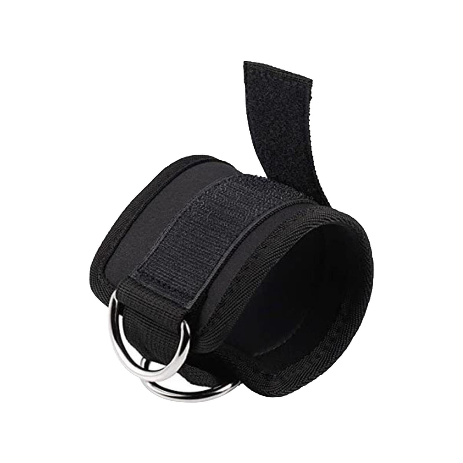 Magideal - Correa De Tobillo Para Máquina De Cable Correa De Pierna Entrenamiento De Fuerza De Pierna Fitness Equipo De Ejercicios De Cuerpo Inferior Ajustable E Negro
