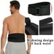thumbnail image 3 of Cinturón de soporte lumbar transpirable y ajustable para hacer ejercicio (M), 3 of 5