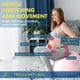 thumbnail image 2 of Pelota de embarazo ProBody Pilates de 65 cm con guía, rosa, 2 of 9