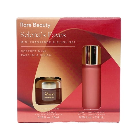 Set Mini De Fragancia Y Rubor De Rare Beauty Selena'S Faves