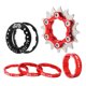 thumbnail image 1 of Conjunto De Volante De Inercia De Una Velocidad De 16 Dientes, Cassette De Monta?a Para Bujes De Cassette, Rojo, 1 of 5