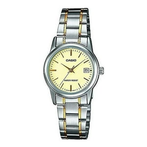 Reloj Analogo Plateado Casio Ltp-V002Sg-9A