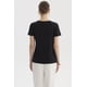 thumbnail image 3 of Polera Mujer Lisa Algodón Negro, 3 of 4