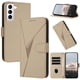 thumbnail image 1 of Funda Cartera Fibra de Carbono para Samsung Galaxy S21 con Soporte y Cierre Magnético Oro, 1 of 6