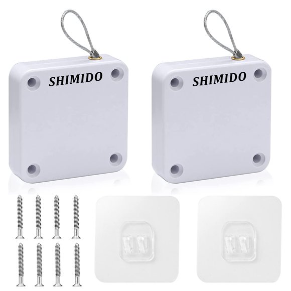 Cierrapuertas automático con mosquitera SHIMIDO mejorado de 1 kg (paquete de 2)