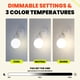 thumbnail image 3 of Aplique de pared inalámbrico Poplight LED recargable y regulable, 3 of 7