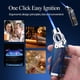 thumbnail image 5 of Encendedor de butano HONEST Single Jet Flame, recargable, azul, 5 of 6