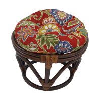 Cojín Para Reposapiés Blazing Needles, Redondo, 18 Pulgadas, Alenia Pompeya