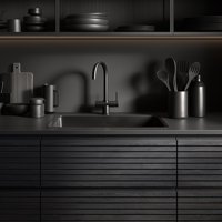 Masisa - Revestimiento Micro Ripado 32 Roble Antracita 2480X218Mm