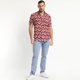 thumbnail image 1 of Camisa Estampada Diseño Mc Burdeo rojo 3XL, 1 of 4