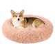 thumbnail image 1 of Cama para Gato y Perro de 27.4 Pulgadas (70cm) Redonda Suave y Esponjosa de Felpa, Rosa, 1 of 7