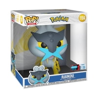 Figura De Vinilo Funko Pop Jumbo Raikou Pokémon 25 Cm