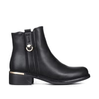 Botin Casual Mujer Eco Cuero Clasico Comodo Weide Hx509