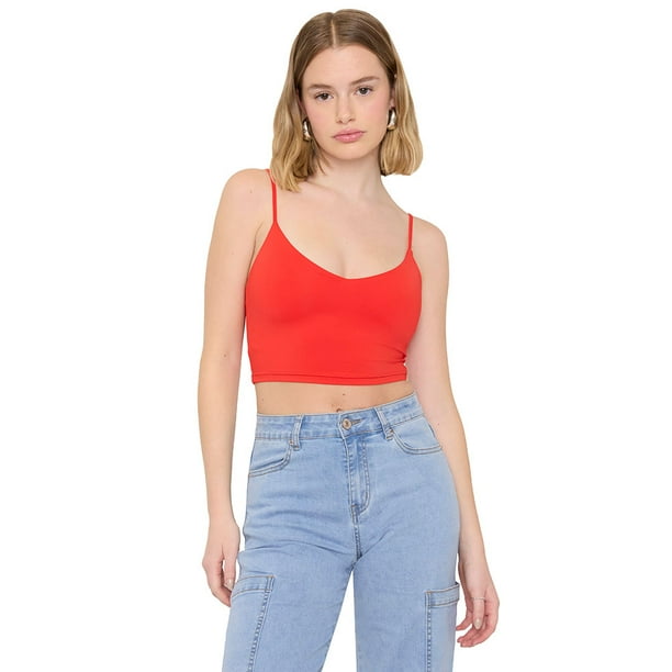 Peto Mujer Poly Spx Pabilo Rojo Corona