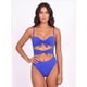 thumbnail image 1 of Trikini con doble nudo color azul Talla S, 1 of 4