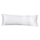 thumbnail image 3 of Funda De Almohada De Cuerpo Satinado Sin Cremallera 20x54 Pulgadas Para La Piel Del Dormitorio Relajante Blanco, 3 of 6