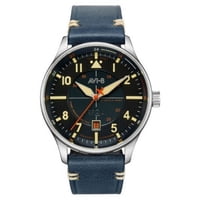 Avi-8 - Reloj Hawker Hurricane Kent Automático Esfera Azul Correa De Cuero Sussex Automático Av-4094-02 Para Hombre
