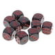 thumbnail image 1 of Juego De Dados D6 De 10 Piezas Para Dungeons And Dragons Juego De Mesa RPG Rojo Negro, 1 of 3