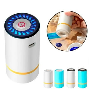 Aventura Store - Mini Sellador Al Vacío Portátil Con Bomba De Aire Eléctrica Usb
