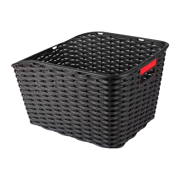 Cesta trasera para bicicleta, portaequipajes, cesta para ciclismo, organizador universal portátil para artículos diversos, cesta de almacenamiento par