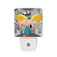 thumbnail image 1 of ¡Hey Arnold! Luz nocturna LED con sensor de anochecer a amanecer para dormitorio, baño, pasillo, escaleras - Lámpara LED nocturna de enchufe, 0.5W - 1 pieza, 1 of 6