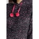 thumbnail image 3 of Pijama Largo Coral Fleece Negro Talla XL, 3 of 4