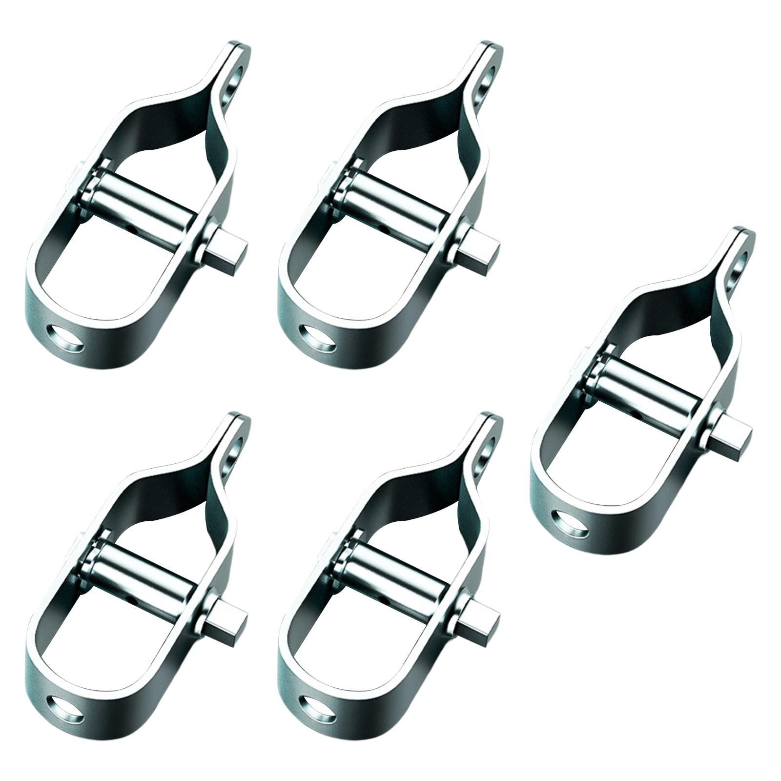 Ioensy - 5 Tensores De Alambre Para Cercas, Multiusos, Resistentes, De Repuesto, 30 X 105 Mm, Galvanizados