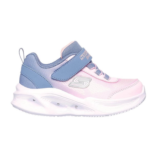 Zapatillas Skechers Infant Girls Sola Glow - Ombre Deluxe 303714NGYLP rosa 20