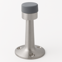 Tope Puerta Odis Recto A Muro - Plata