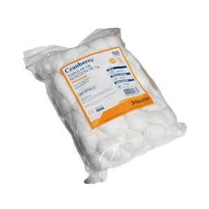 Cranberry - Tórula De Algodón 1 Gramos, (100 Unidades)