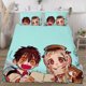 thumbnail image 3 of Toilet-bound Hanako-kun Soft 3D Printed Duvet Cover Bedding Set with Comforter Cover 3 Piece Set, 3 of 5