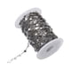 thumbnail image 1 of Cadenas de eslabones de estrella, cadena envuelta en alambre de acero inoxidable a granel para manualidades, pulseras, suministros de joyería, decorac Argén, 1 of 5