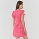 thumbnail image 2 of Vestido Mujer Corto Vuelos Animal Print Rosado Corona, 2 of 5
