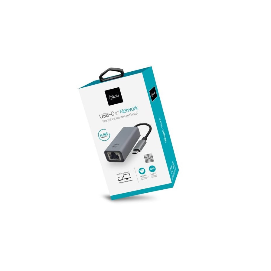 Microlab - Adaptador Tipo C A Rj45